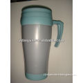 16oz newest double wall plastic travel mugs